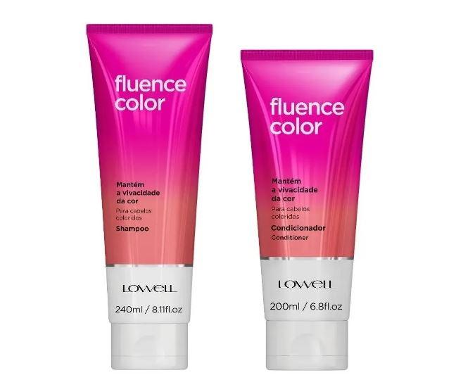 Lowell Home Care Colored Hair Vivacity of Color Treatment Fluence Color Kit 2 Products - Lowell