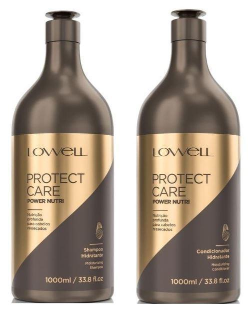 Lowell Protect Care Kit Shampoo and Conditioner Power Nutri 2x1000ml - Lowell